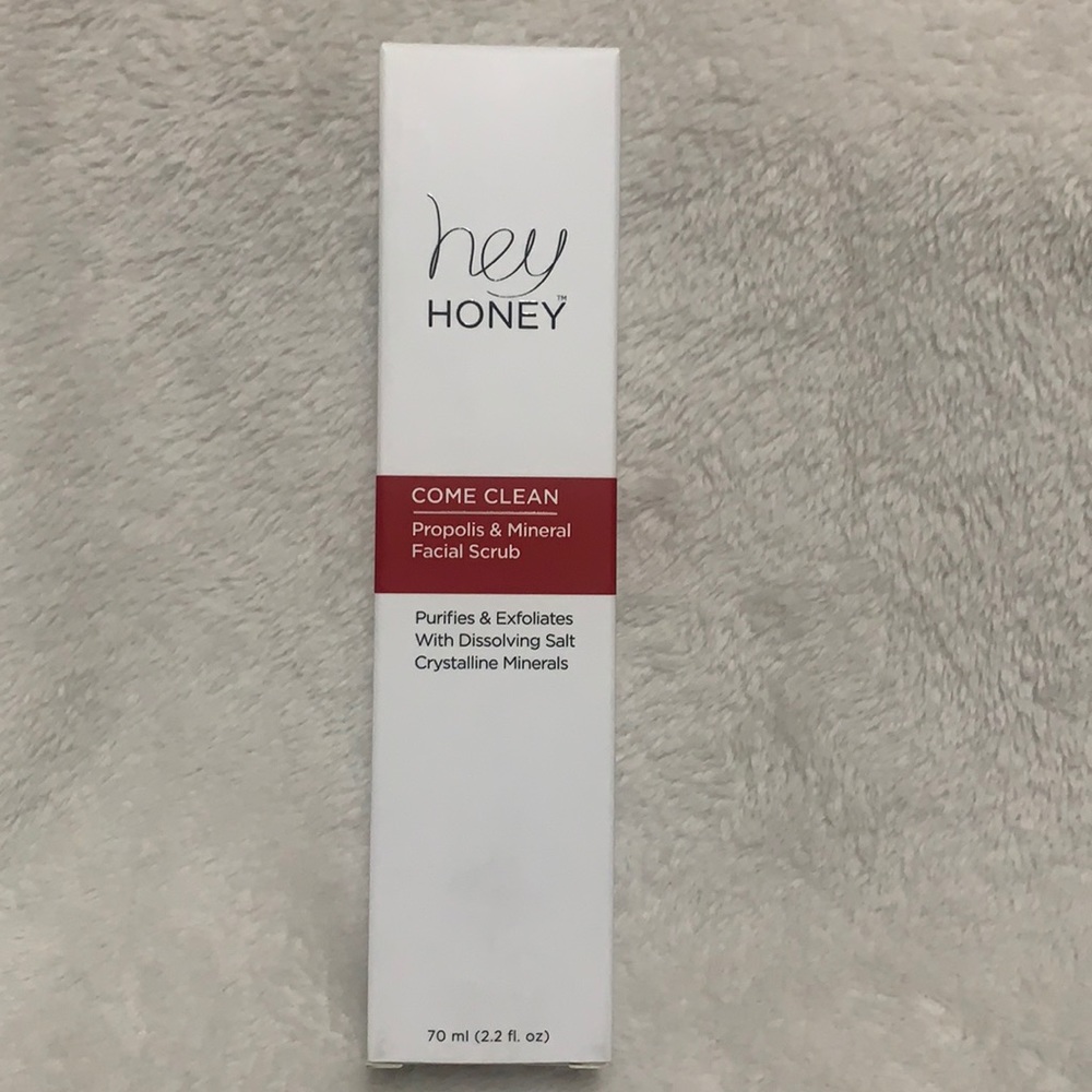 Hey Honey Come Clean Facial Scrub